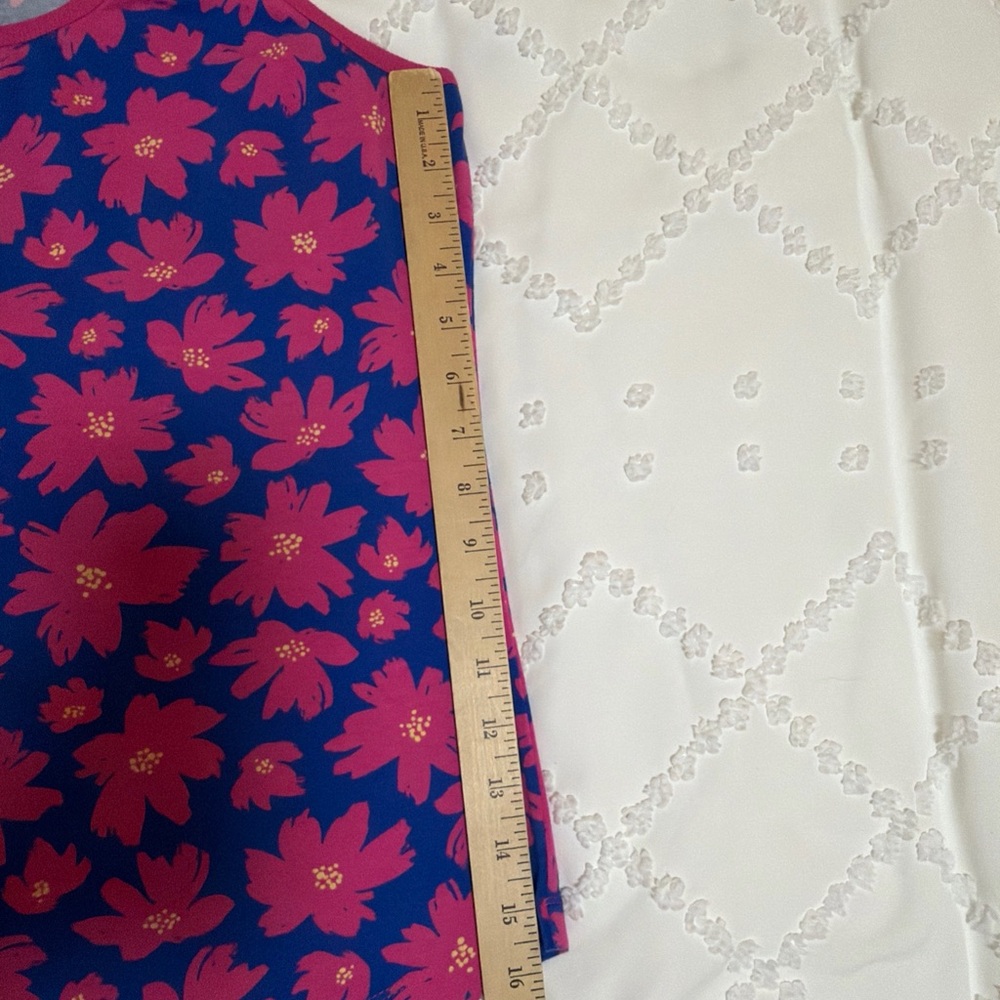 Vera Bradley Women’s Art Poppies Tank Top Multicolor Floral Racer Back Pj Size L - Picture 3 of 8
